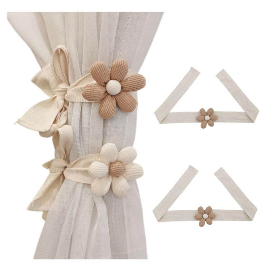 baby girl room tiebacks for curtains