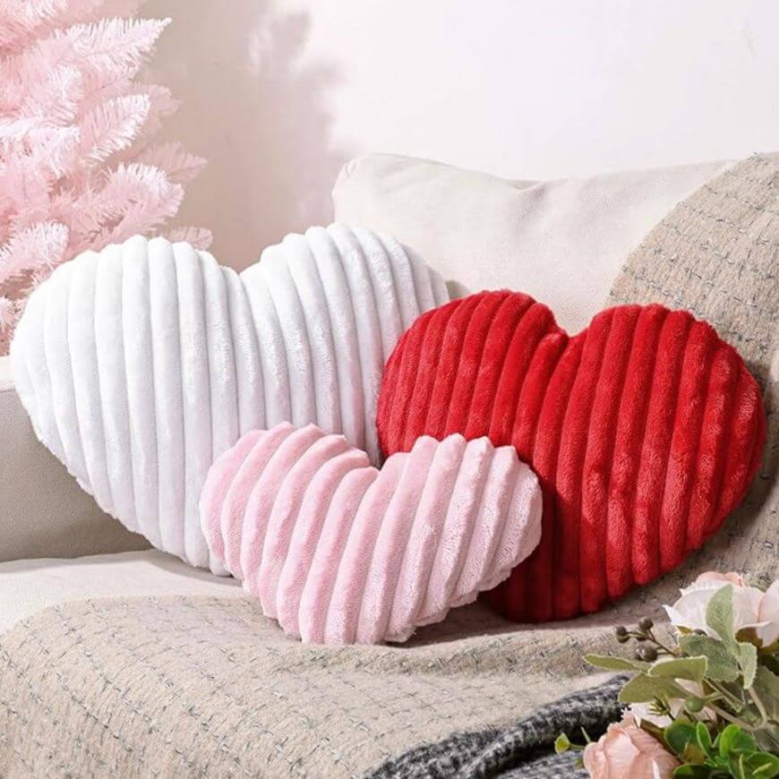 heart pillows