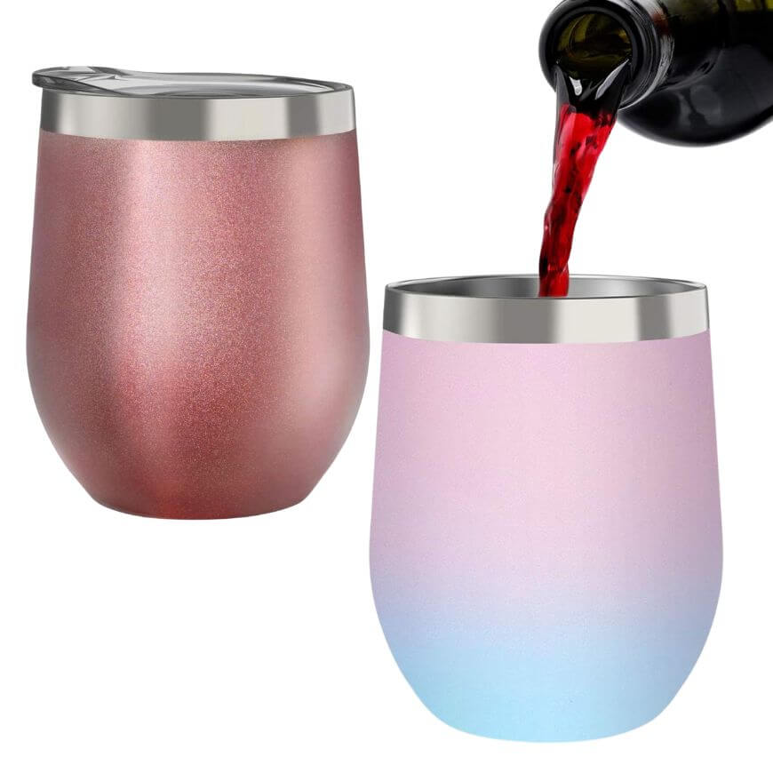 chilled wine tumblers